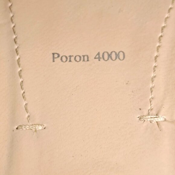 NICKLES PORON 4000 MADE IN BRAZIL BLUE SOFT LEATHER MID HEEL SANDALS SIZE 8M EUC - Picture 5 of 10